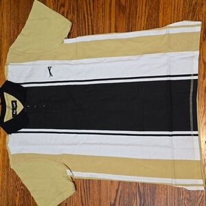Jumping Dog Striped POLO